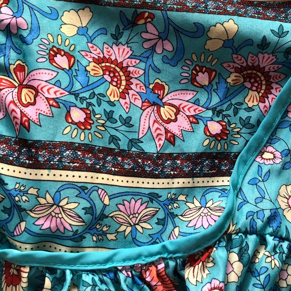 FolkTown Blossom Gypsy Dress - Picture 5 of 6